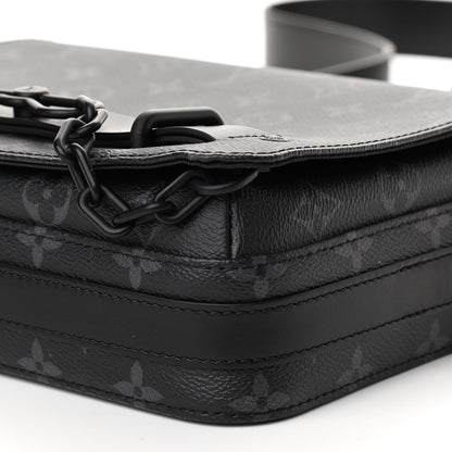 Louis Vuitton Monogram Eclipse Steamer Messenger 9 of 10