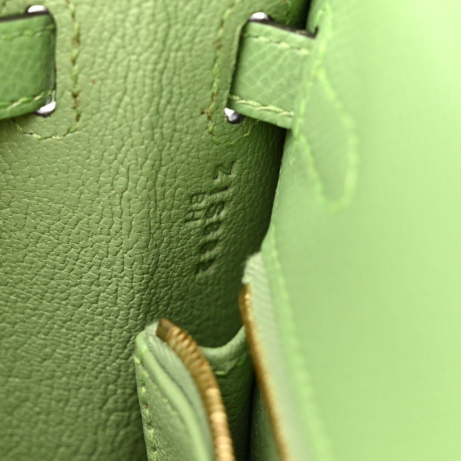 Hermes Epsom Kelly Sellier 25 Vert Criquet 7 of 12