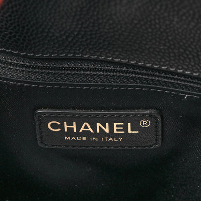 Chanel Caviar Quilted Grand Shopping Tote GST Black 6 of 11