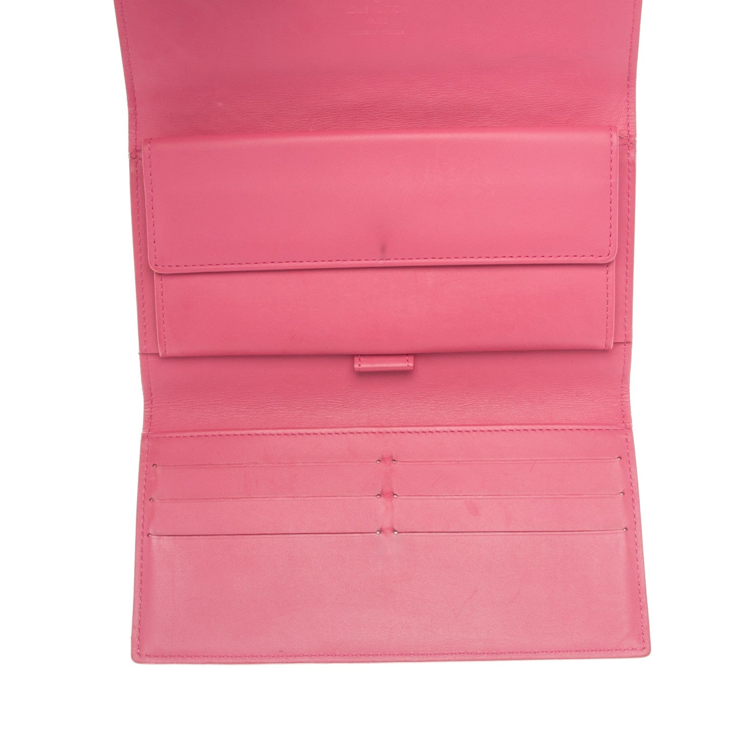 Louis Vuitton Vernis Porte Tresor International Wallet Framboise 5 of 7