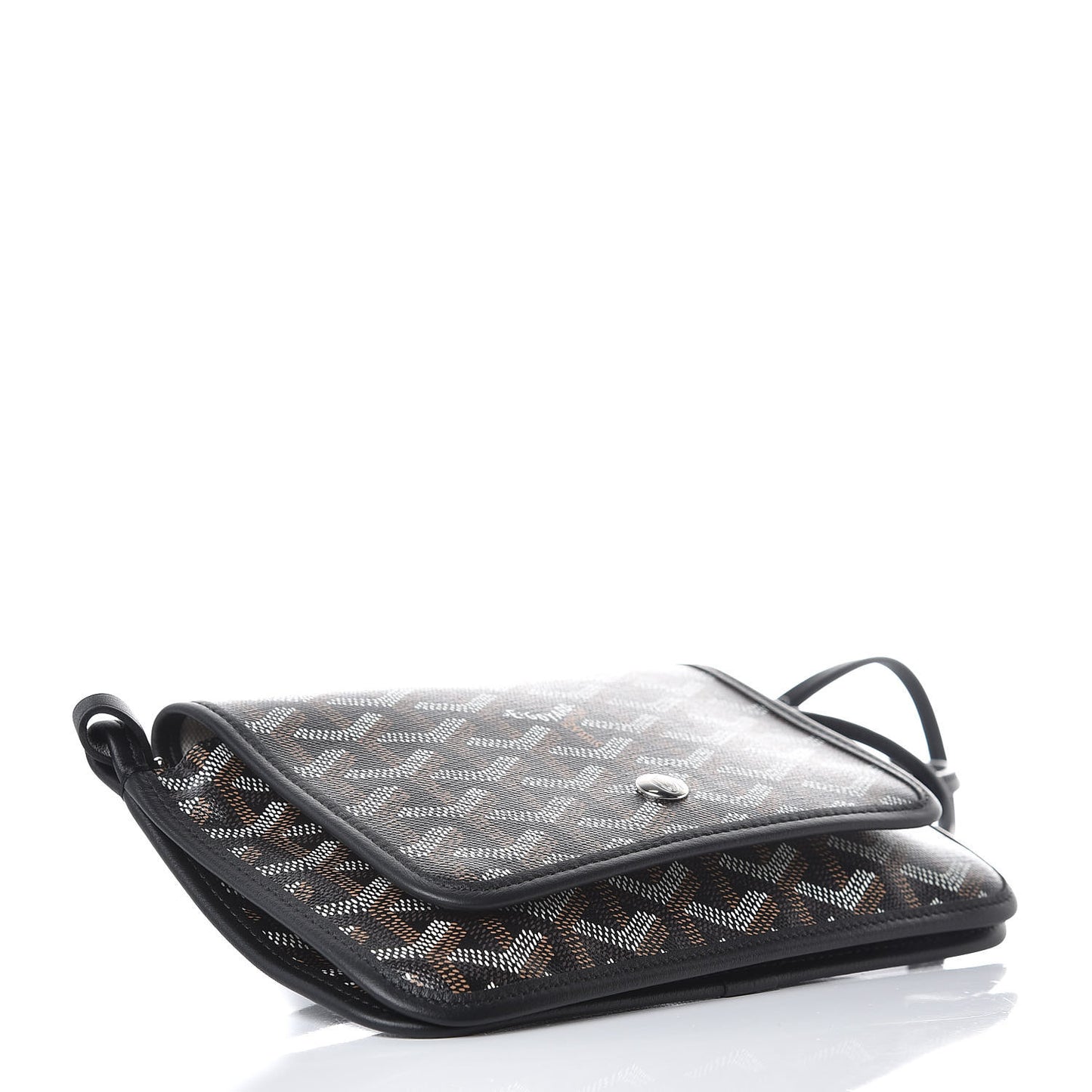 Goyardine Plumet Wallet Clutch Black