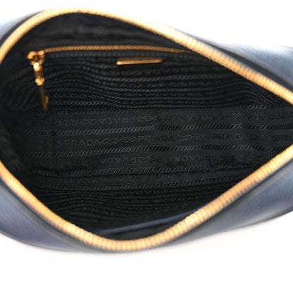 Prada Vitello Phenix Camera Bag Baltico 5 of 10