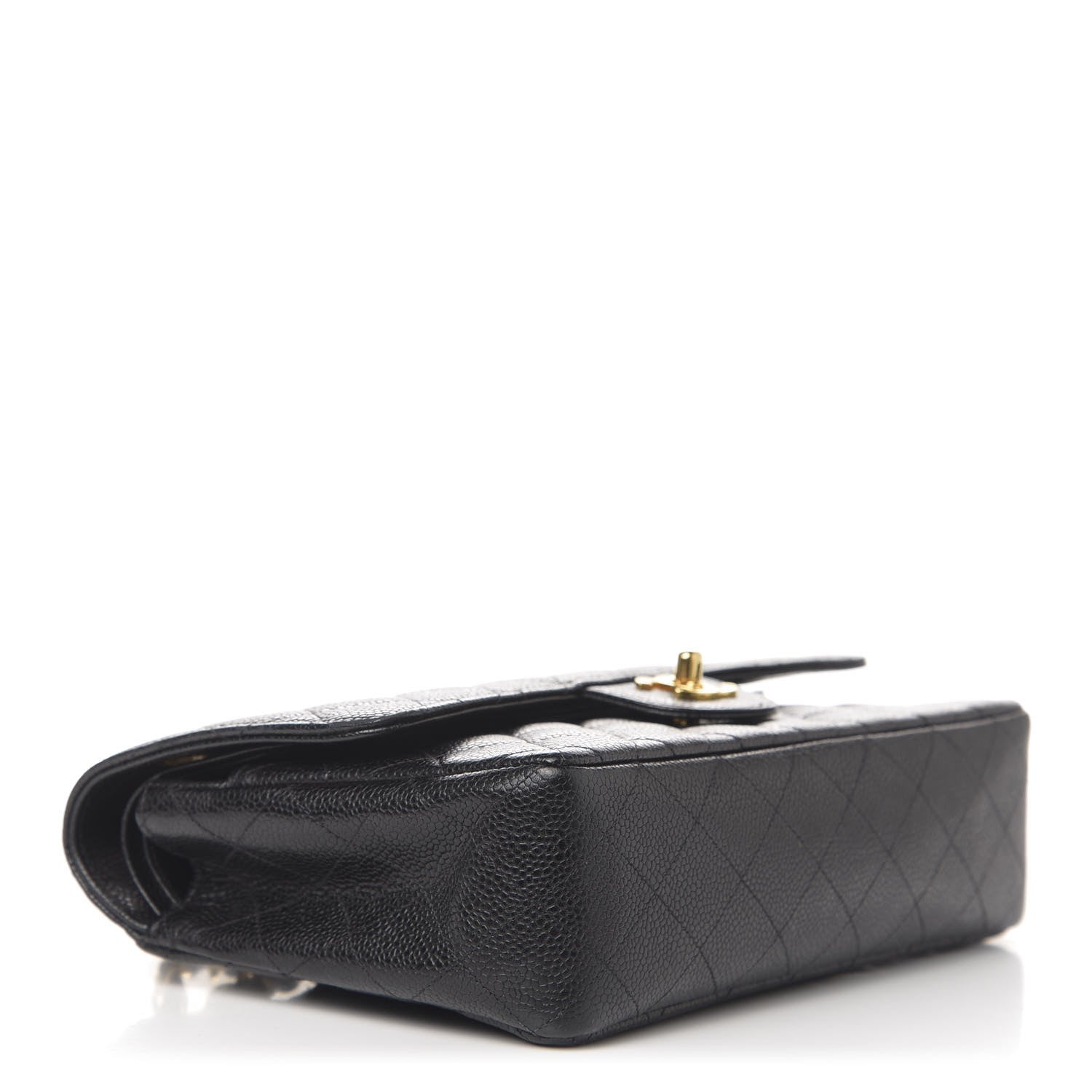 Chanel Caviar Quilted Medium Double Flap Black 4 of 11