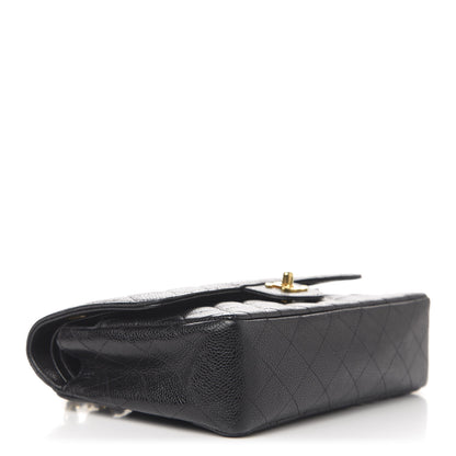 Chanel Caviar Quilted Medium Double Flap Black 4 of 11