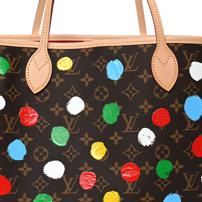Louis Vuitton LV X YK Monogram Dots Neverfull MM 9 of 11