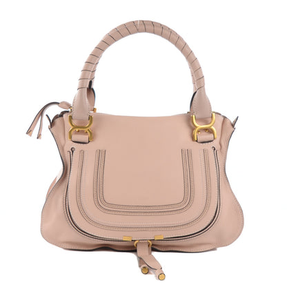 Chloe Calfskin Medium Marcie Satchel Anemone Pink 1 of 8