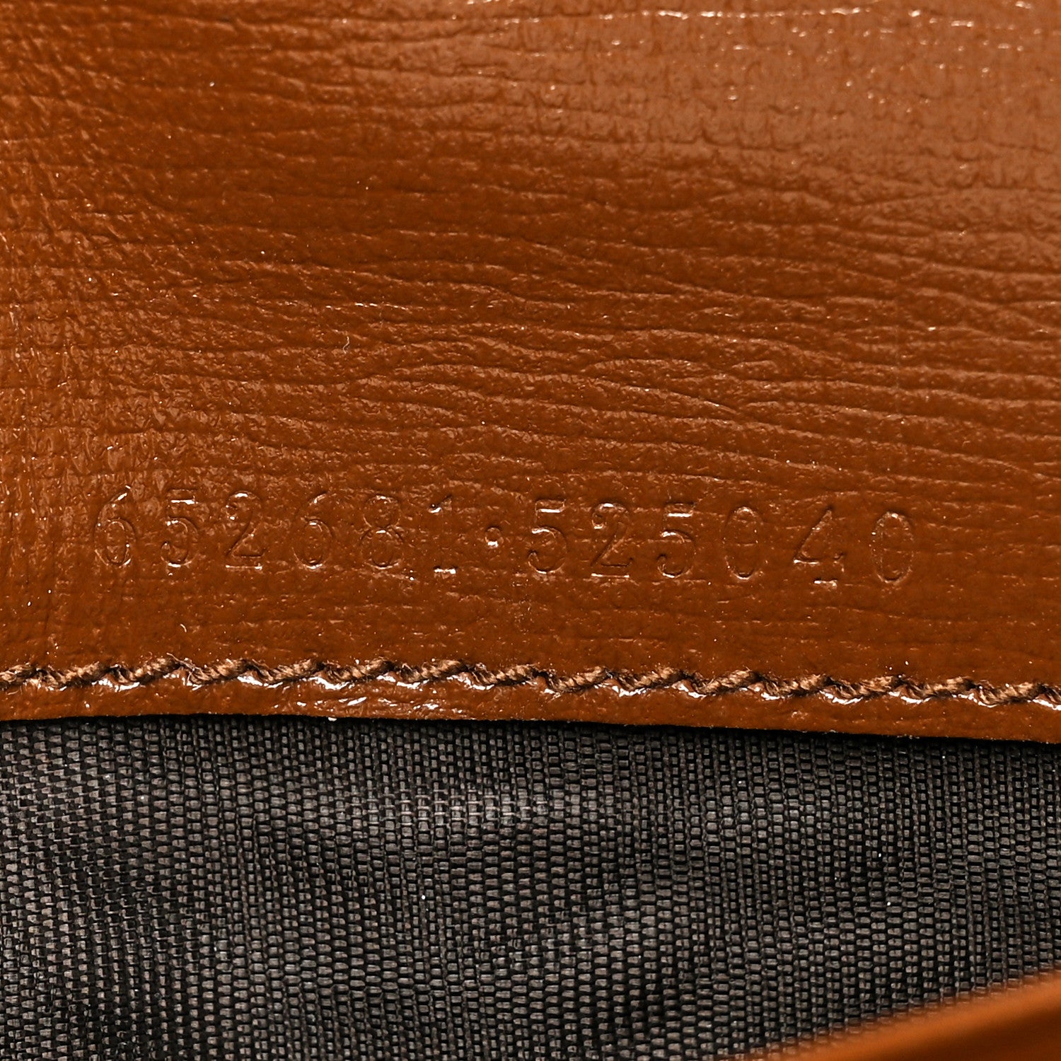 Gucci GG Supreme Monogram Azalea Calfskin Web Jackie 1961 Chain Wallet Beige Ebony Brown Sugar 11 of 13