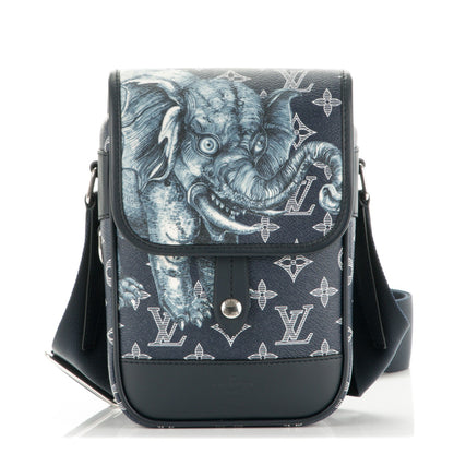 Louis Vuitton Savane Monogram Elephant Chapman Messenger BB Encre 1 of 6