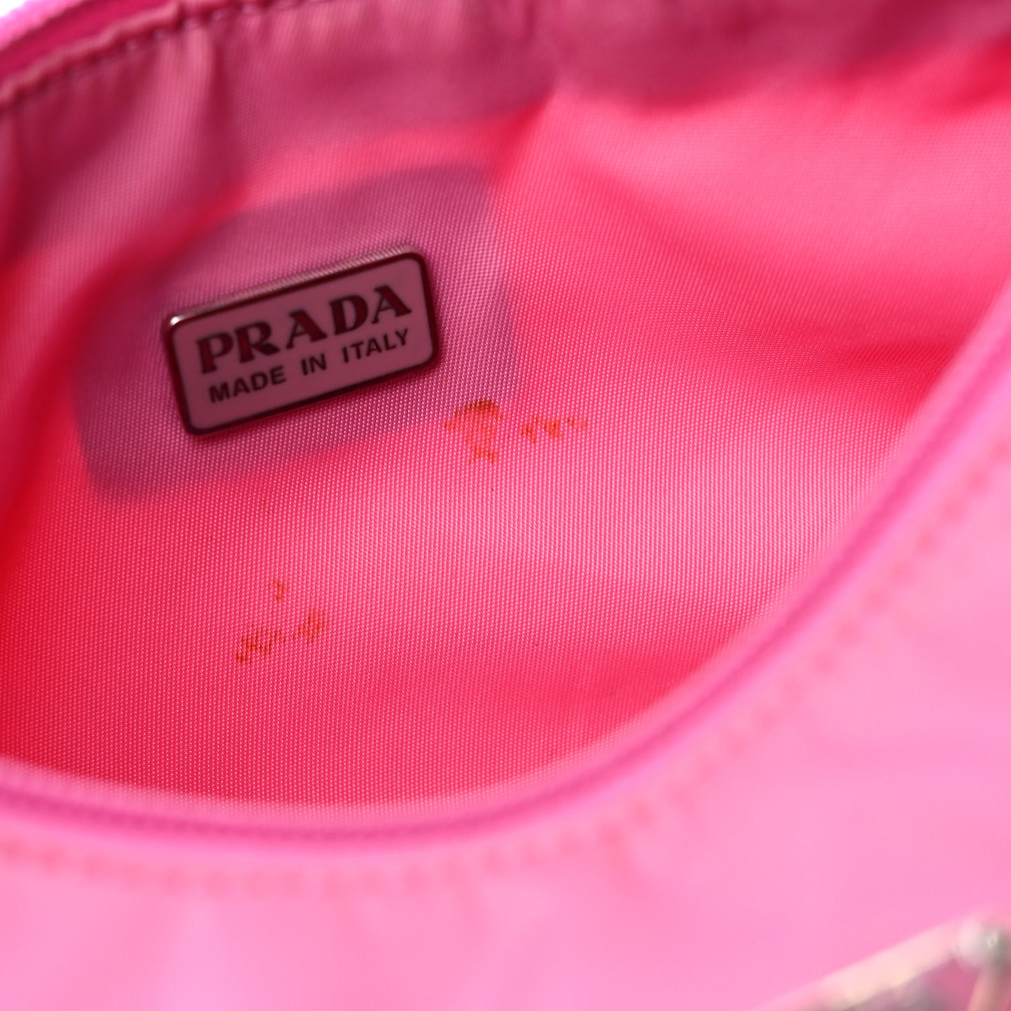 Tessuto Nylon Mini Re-Edition 2000 Bag Begonia