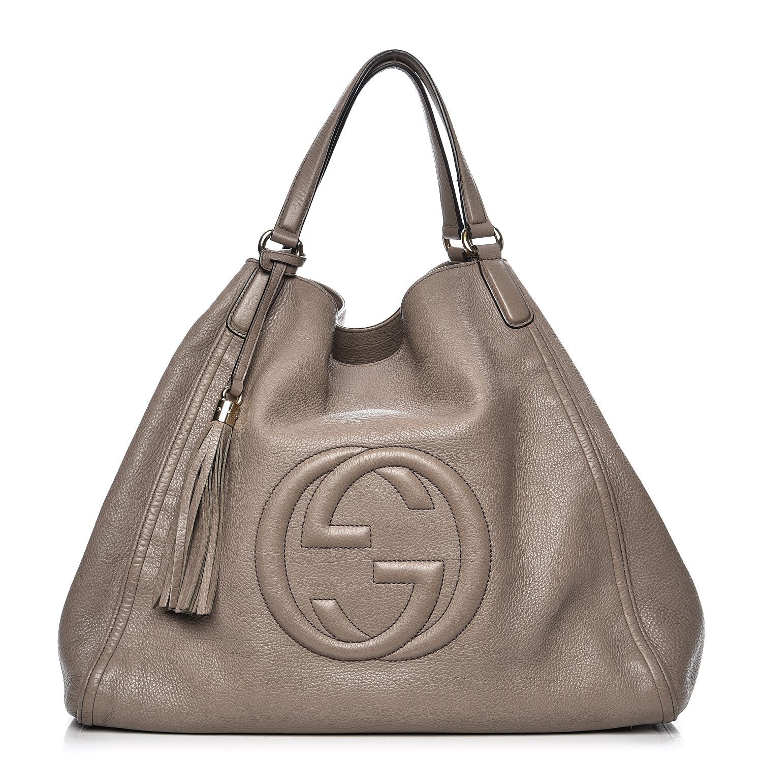 Gucci Cellarius Calfskin Large Soho Shoulder Bag New Fango 1 of 11