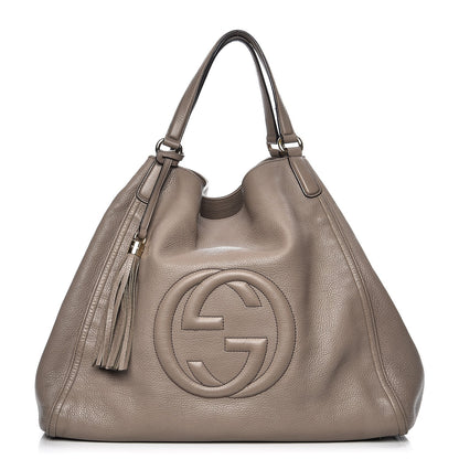 Gucci Cellarius Calfskin Large Soho Shoulder Bag New Fango 1 of 11