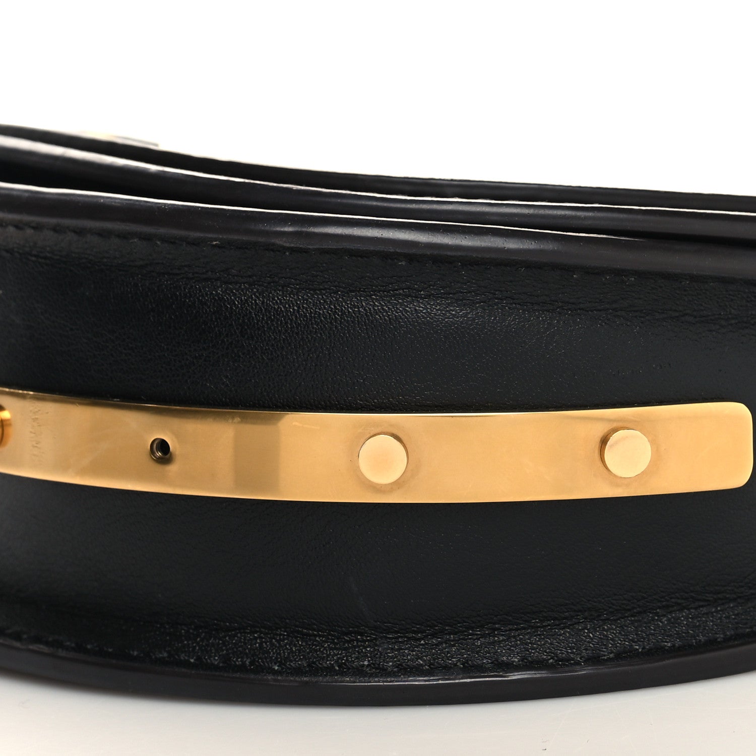 Chloe Calfskin Small Nile Bracelet Minaudiere Bag Black 9 of 10