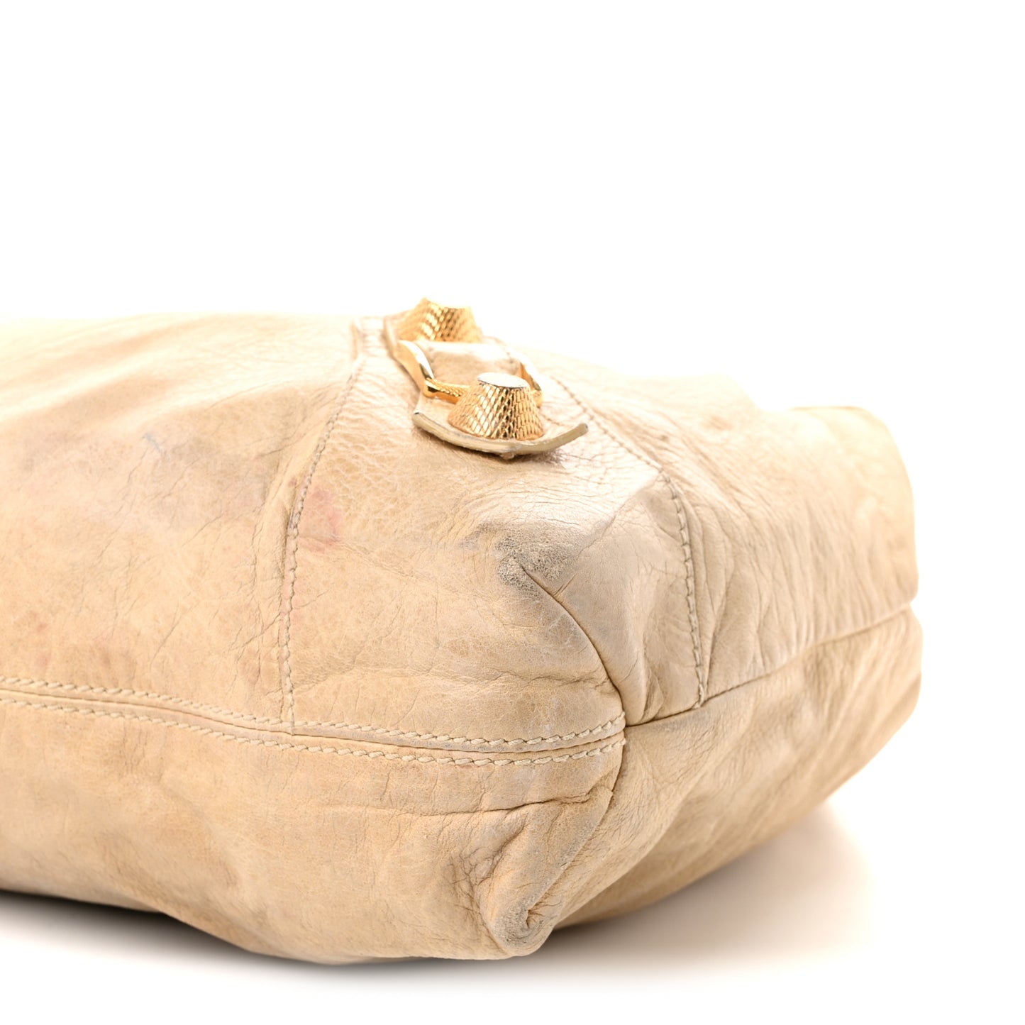 Agneau Giant 21 Gold Hardware Brief Praline