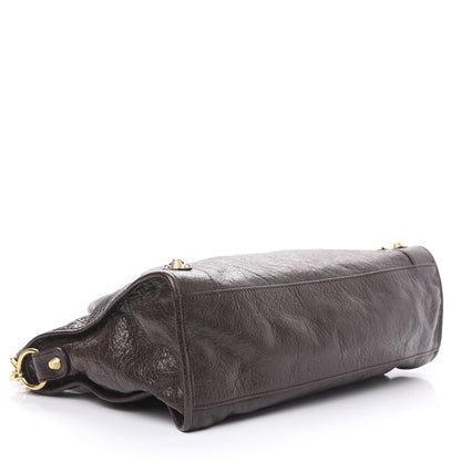 Balenciaga Agneau Giant 12 Gold Hardware City Charbon 5 of 12