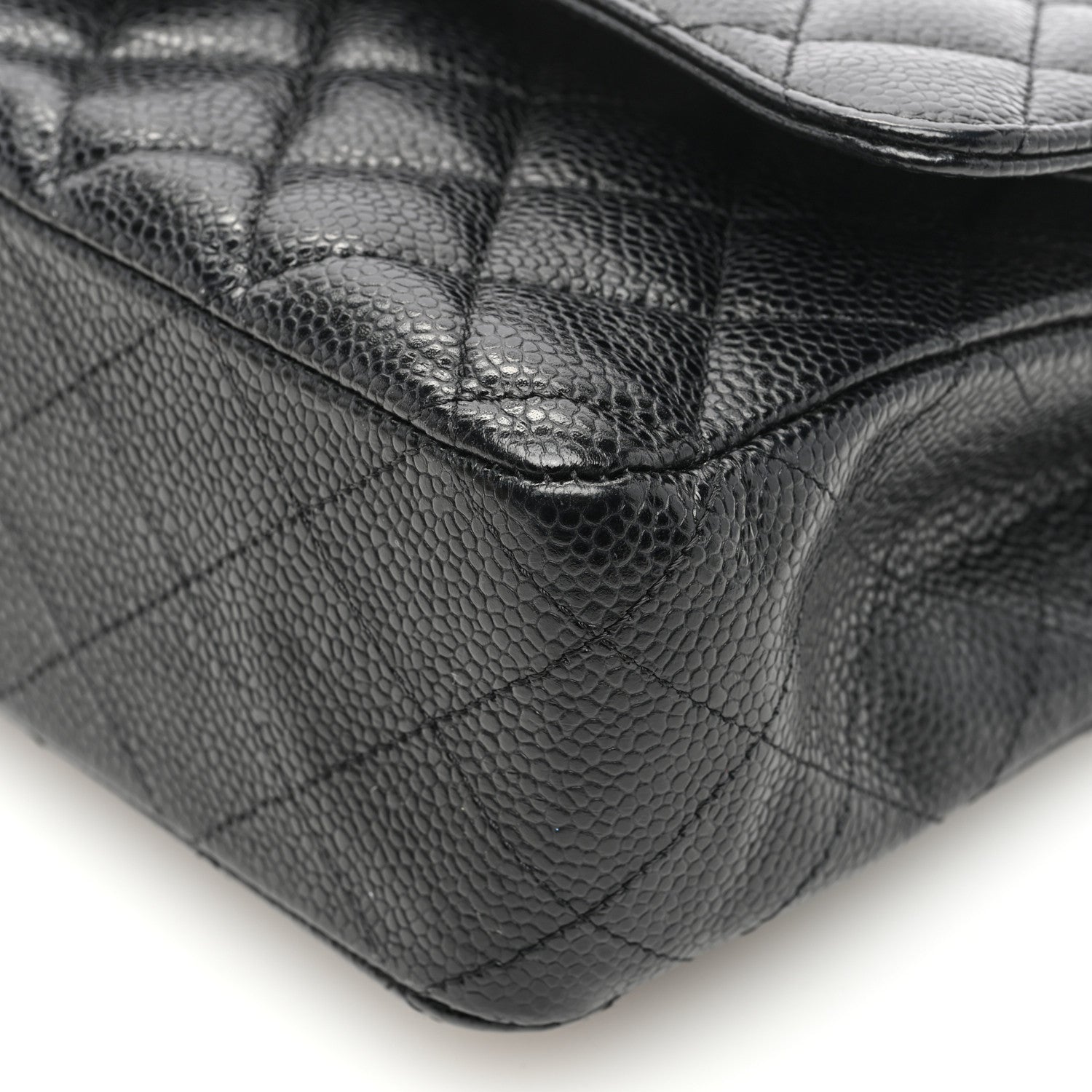 Chanel Caviar Quilted Medium Double Flap Black 10 of 10