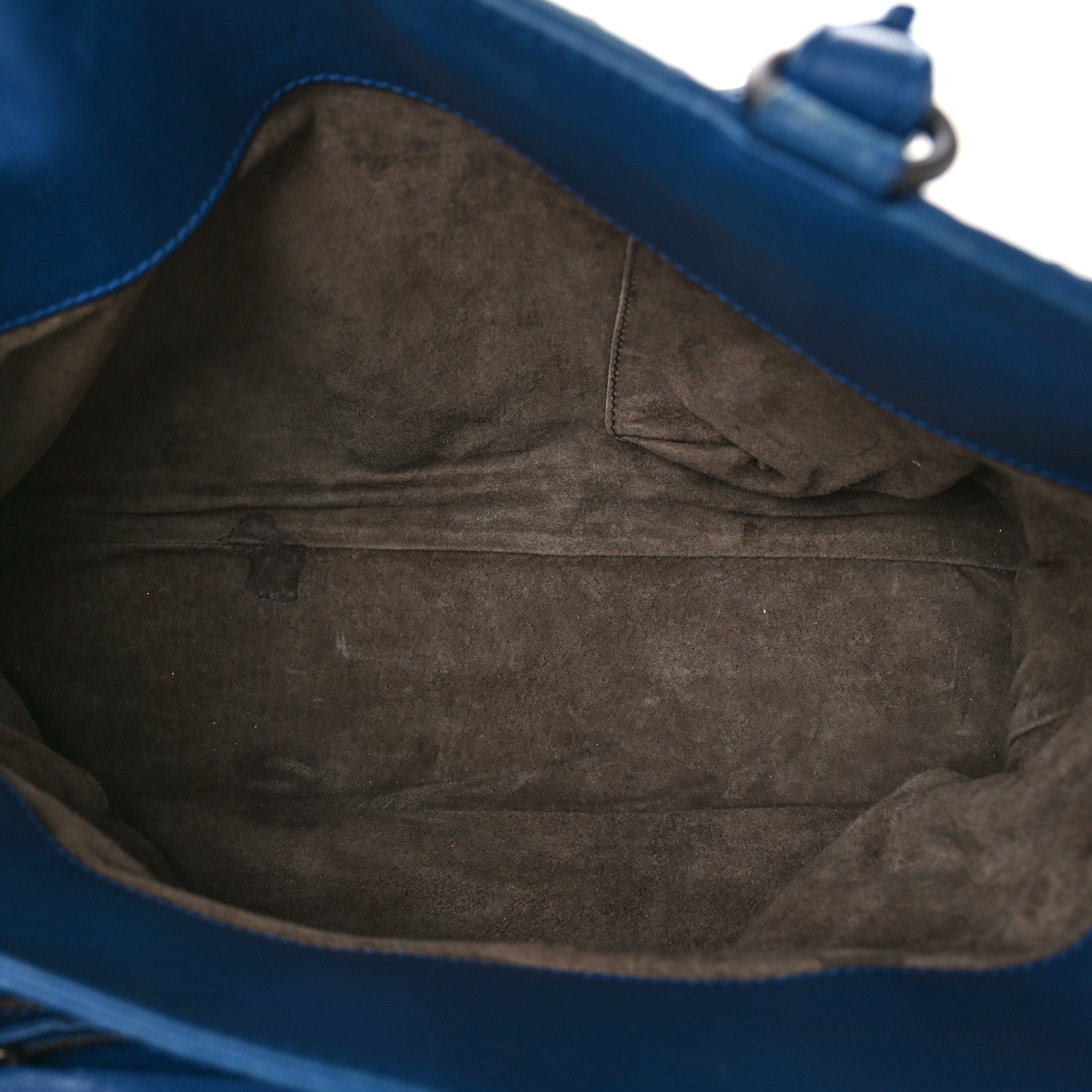 Bottega Veneta Nappa Intrecciato Milano Tote Blue 5 of 15