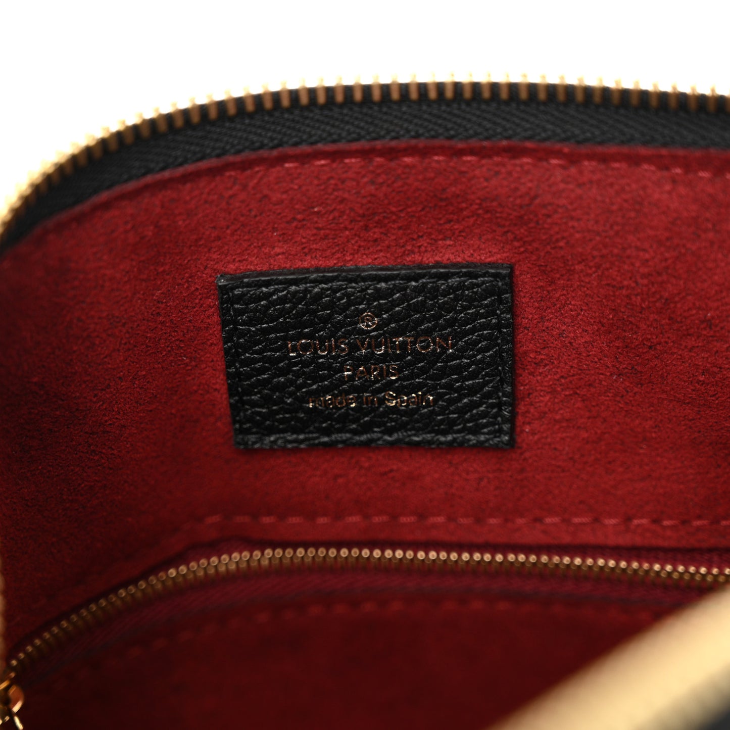 Empreinte Monogram Giant Speedy Bandouliere 25 Black Beige