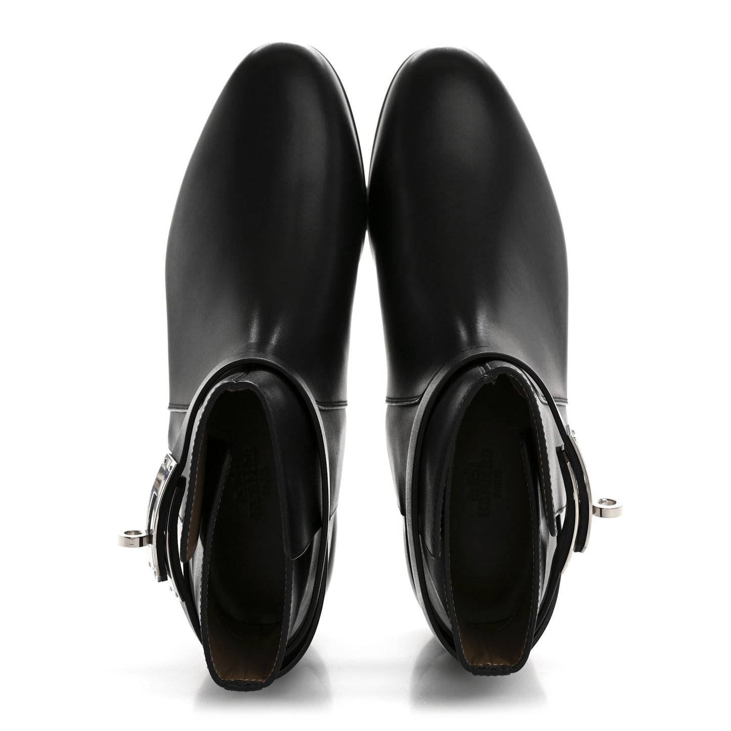 Calfskin Neo Low Boots 37.5 Black