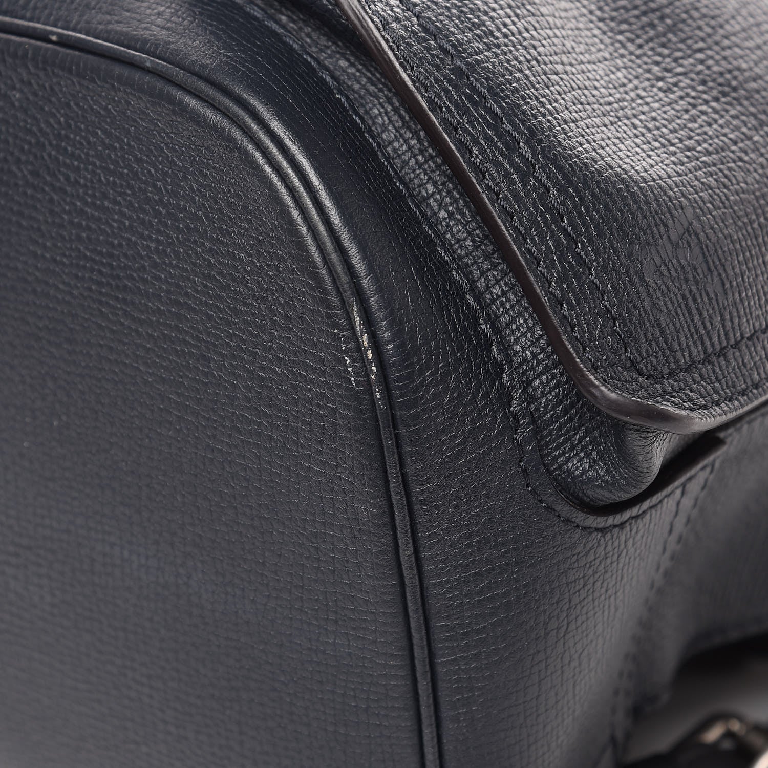Louis Vuitton Utah Calfskin Canyon Backpack Blue Marine 8 of 9