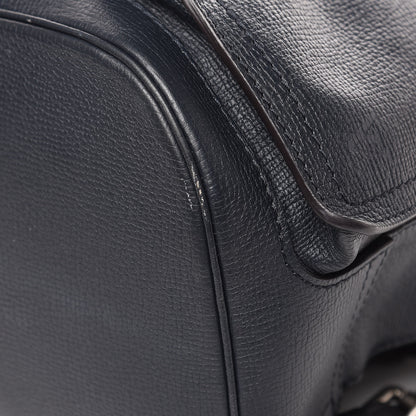 Louis Vuitton Utah Calfskin Canyon Backpack Blue Marine 8 of 9