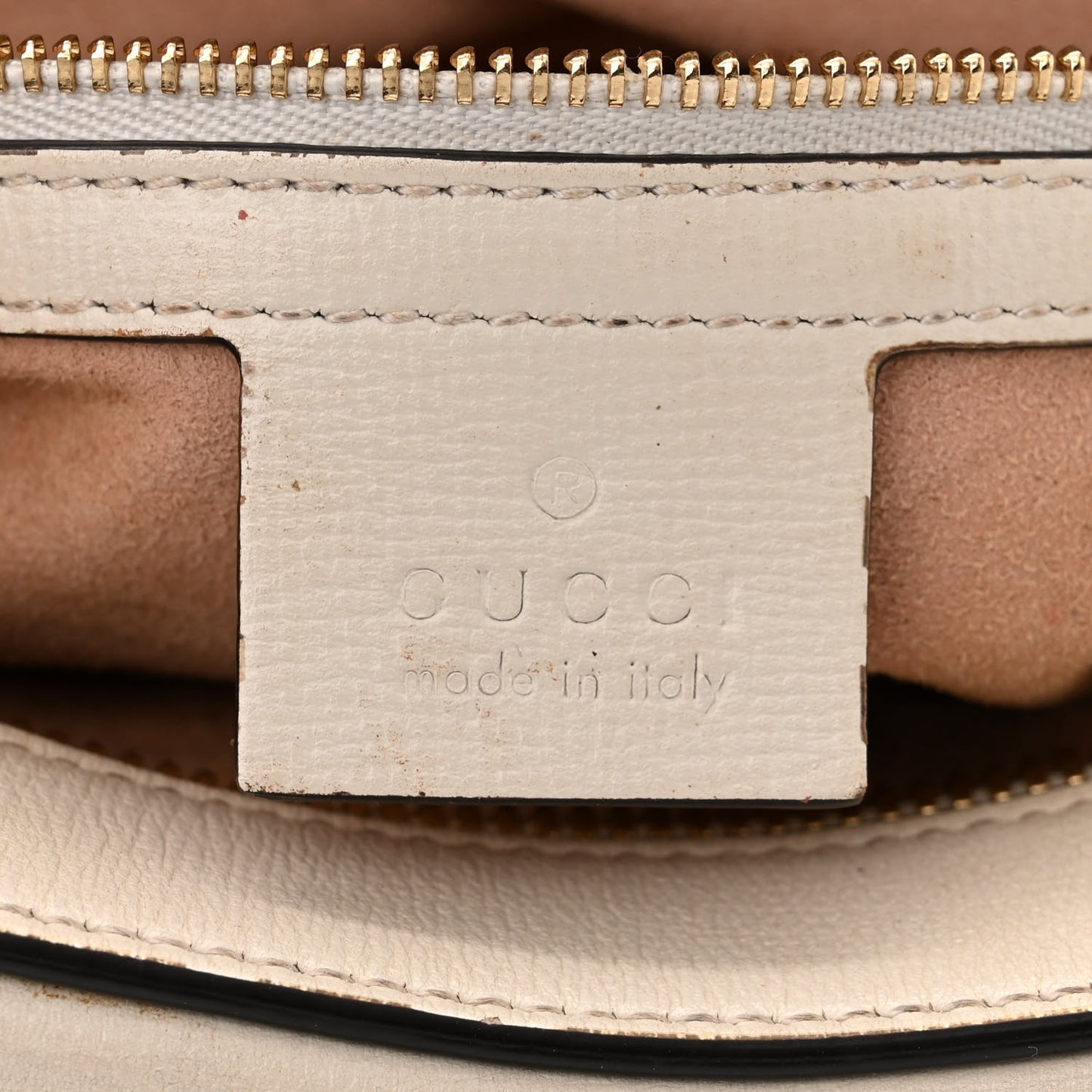 Azalea Calfskin Small Horsebit 1955 Shoulder Bag Mystic White