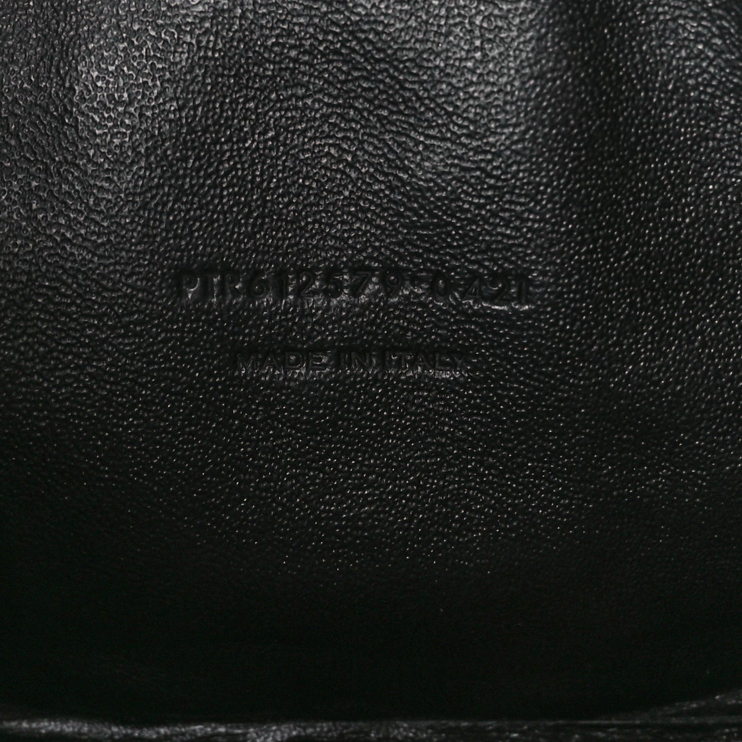 Grain De Poudre Matelasse Monogram Mini Lou Camera Bag Black