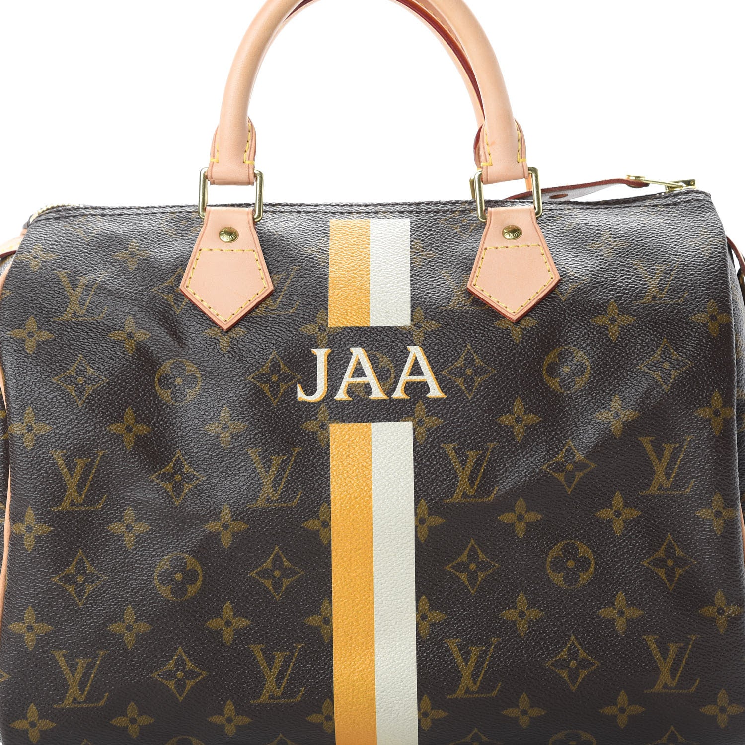Louis Vuitton Monogram My LV Heritage Speedy 30 Yellow White 8 of 12