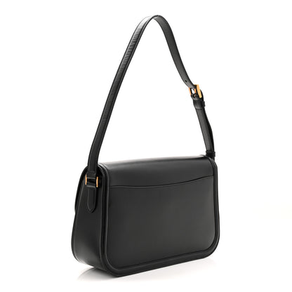 Saint Laurent Box Calfskin Monogram Large Solferino Shoulder Bag Black 3 of 10