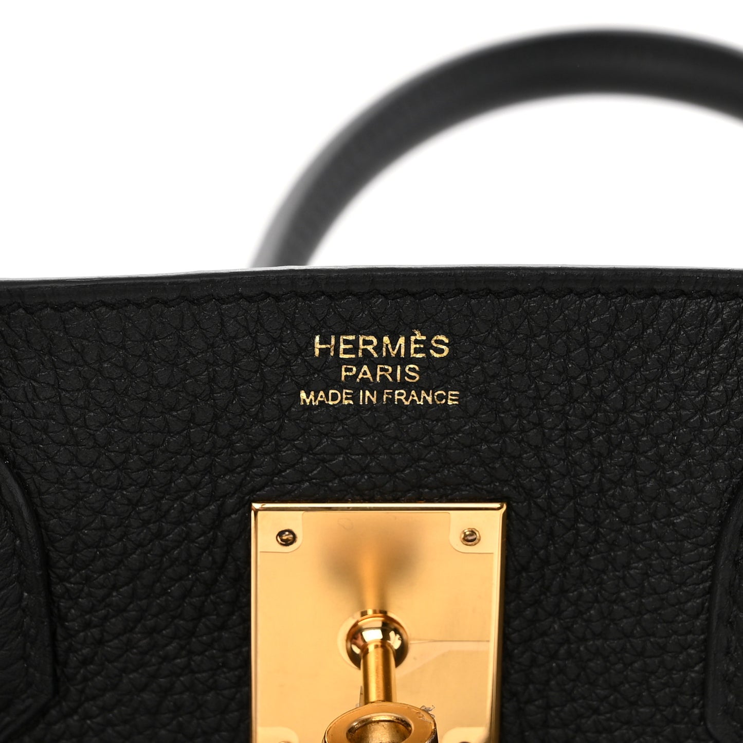 Togo Birkin 30 Black