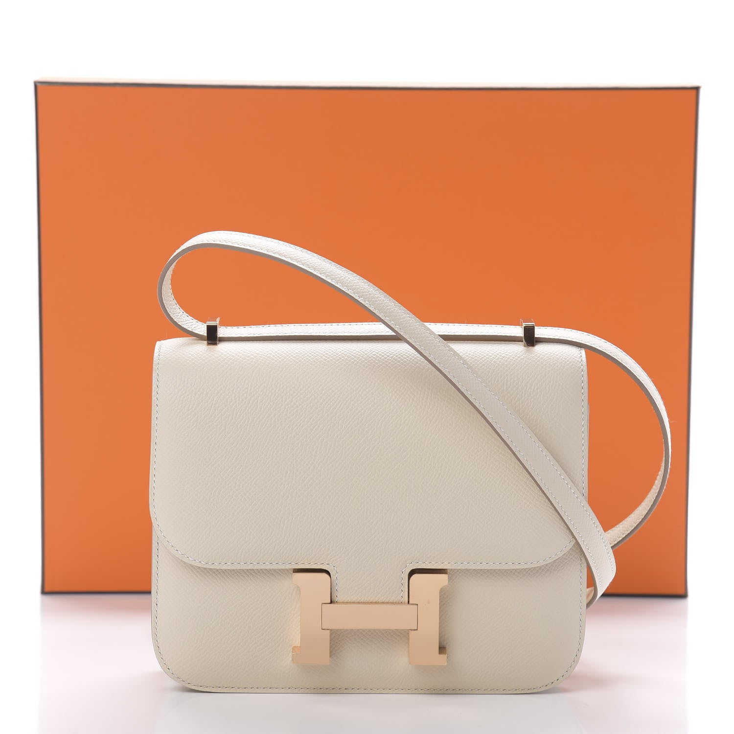 Hermes Epsom Constance 18 Craie 11 of 11