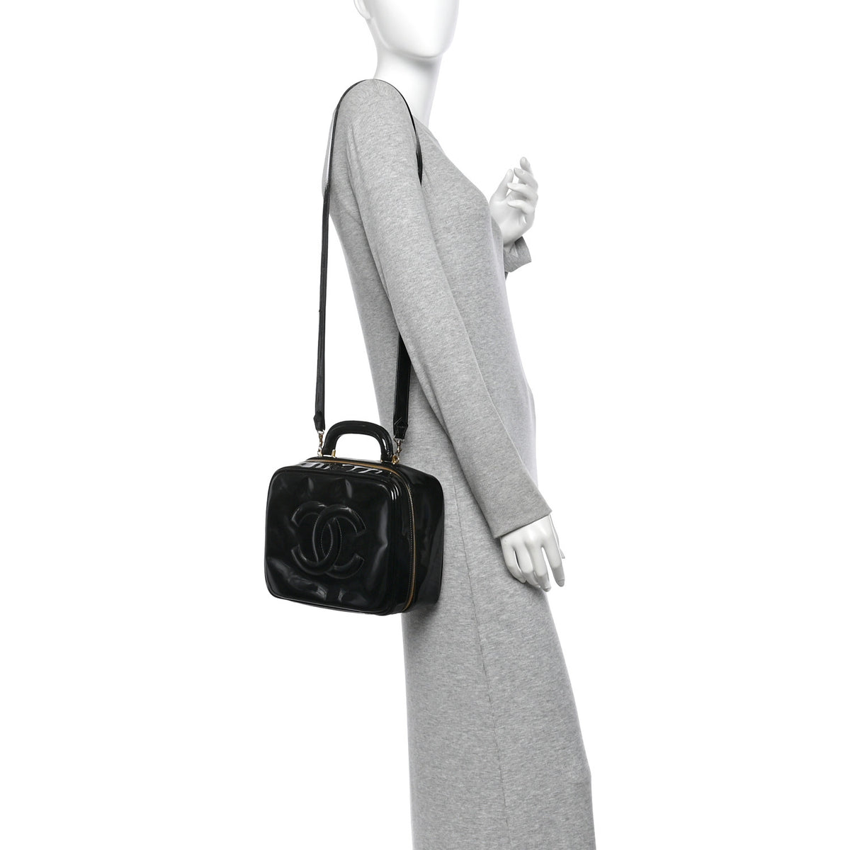 Patent Timeless CC Vanity Case Black