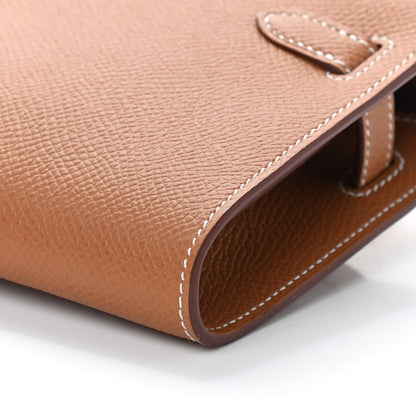 Hermes Epsom Kelly Wallet To Go Gold 8 of 9