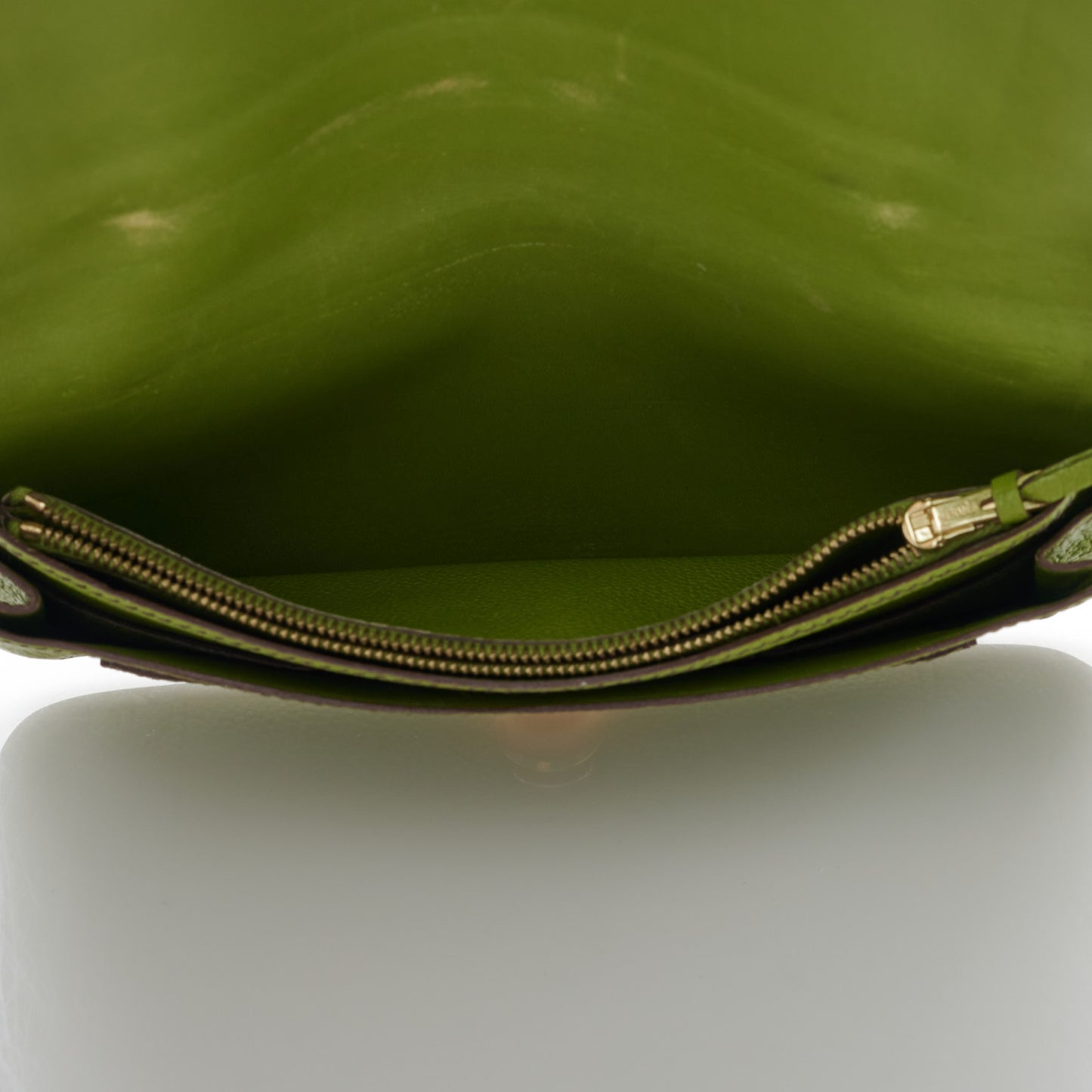 Togo Dogon Duo Wallet Vert Anis