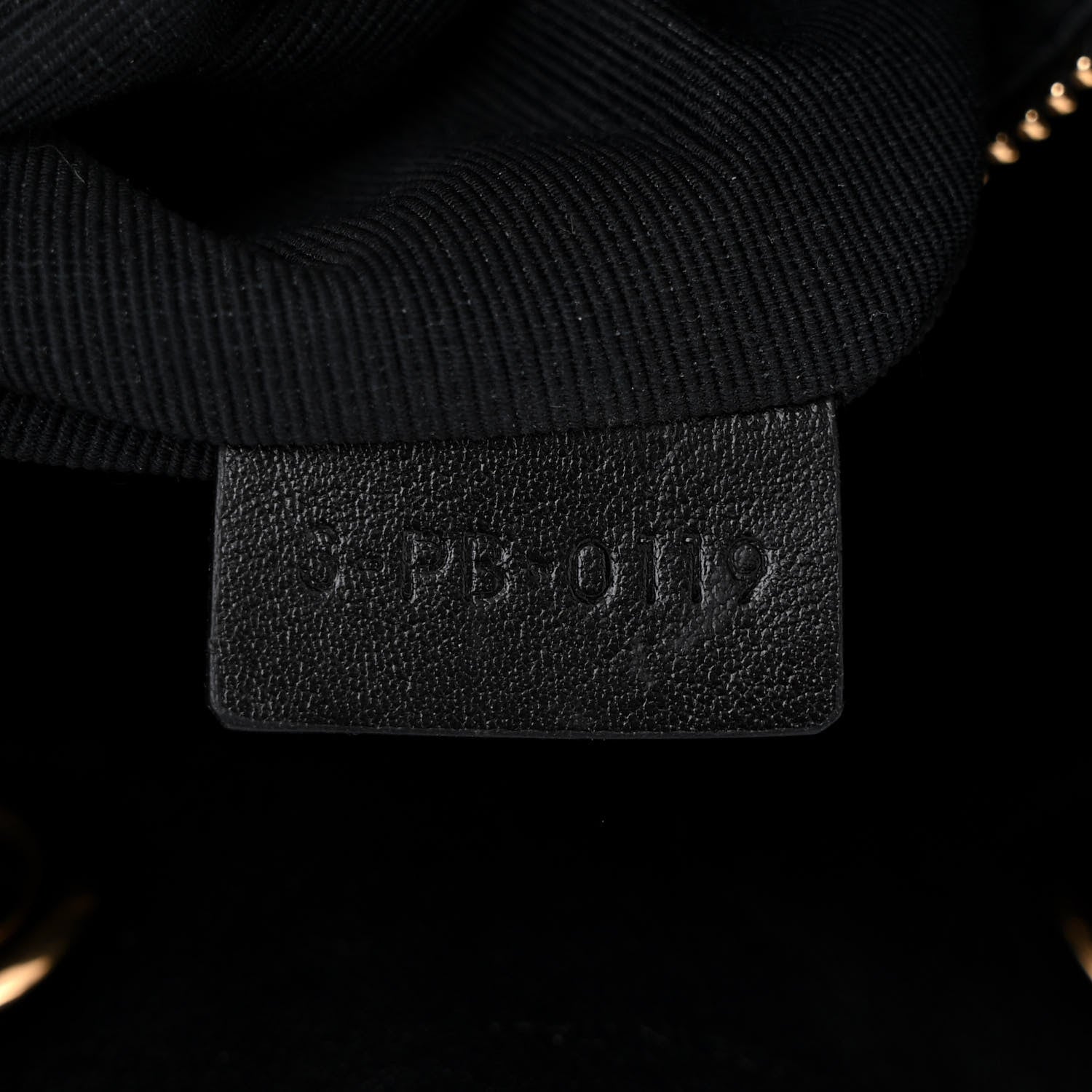 Celine Calfskin Quilted Medium C Backpack Black 7 of 10