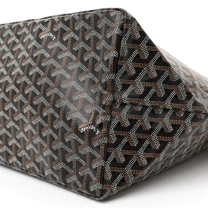 Goyard Goyardine Saint Louis GM Black Gold 10 of 10