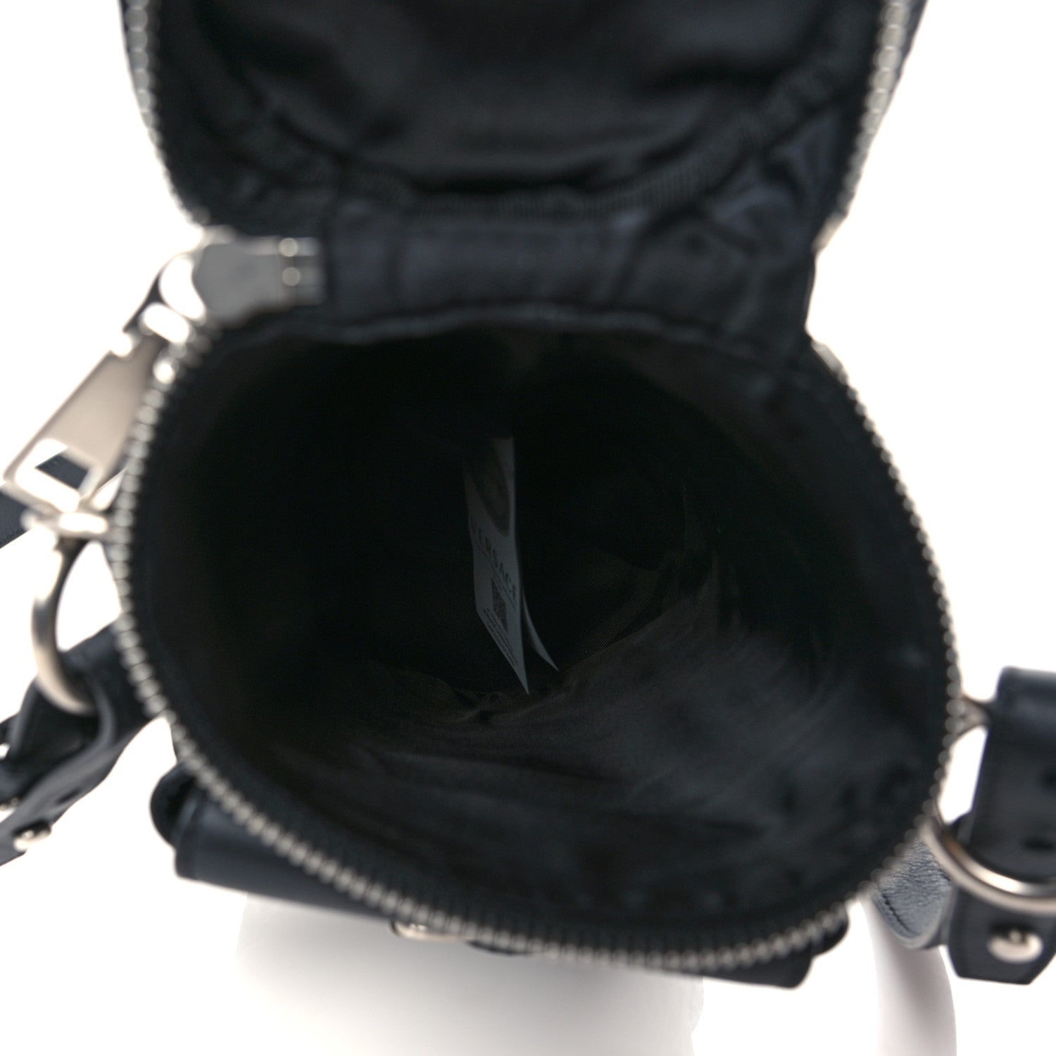 Versace Calfskin Mini Biker Bag Black 4 of 10