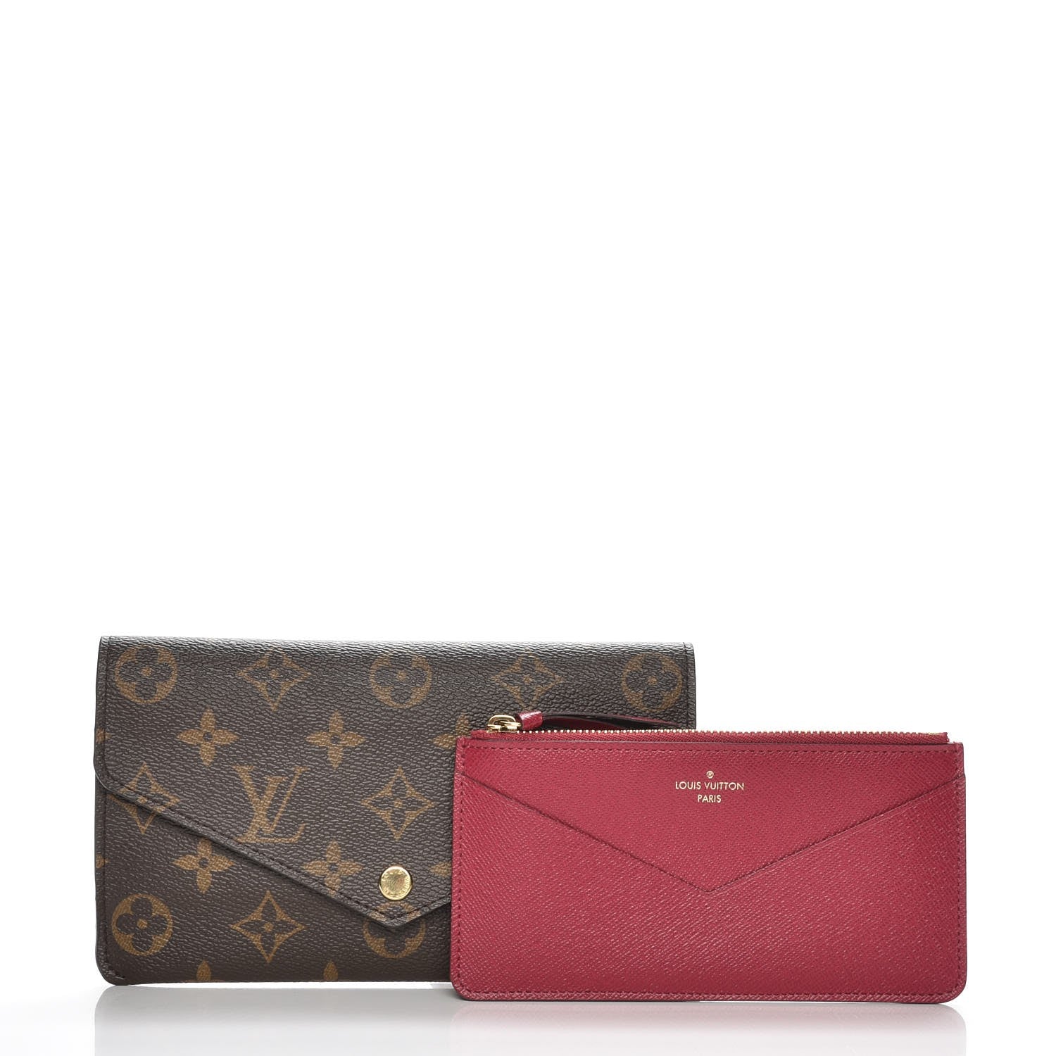 Louis Vuitton Monogram Jeanne Wallet Fuchsia 5 of 9