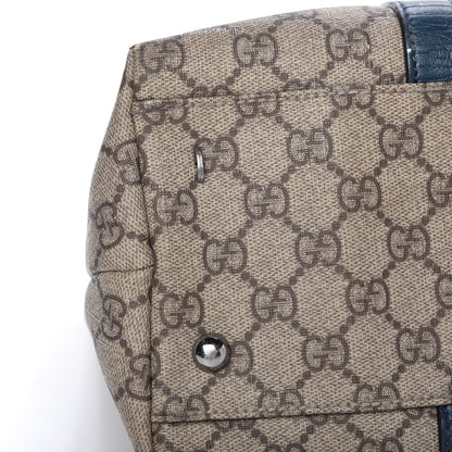 Gucci GG Plus Monogram Medium Joy Tote Navy 19 of 19