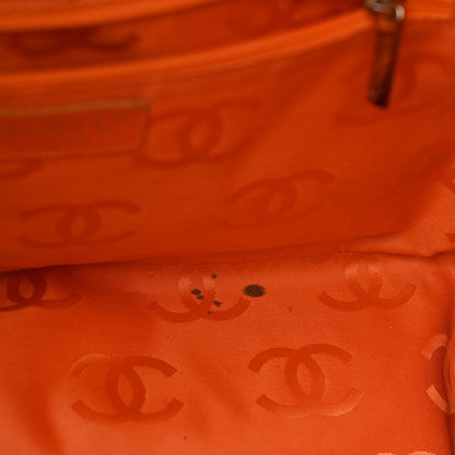 Chanel Calfskin Quilted Large Cambon Flap Brown Beige 11 of 17