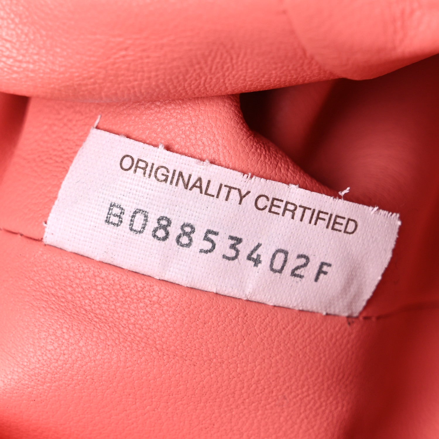 Bottega Veneta Nappa Maxi Intrecciato The Pouch Oversized Clutch Peach 8 of 11