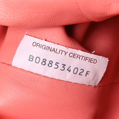 Bottega Veneta Nappa Maxi Intrecciato The Pouch Oversized Clutch Peach 8 of 11