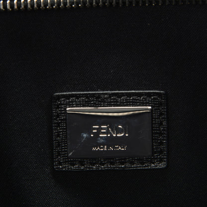 Fendi Vitello Elite Cuoio Monster Buggies Medium Roll Tote Blue Royal Black 6 of 7