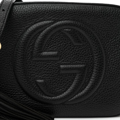 Gucci Pebbled Calfskin Small Soho Disco Bag Black 8 of 17