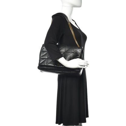 Saint Laurent Lambskin Patchwork Monogram Large Jamie Black 2 of 15