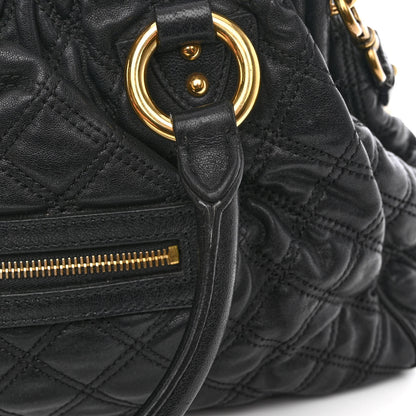 Marc Jacobs Calfskin Quilted Stam Black 16 of 19