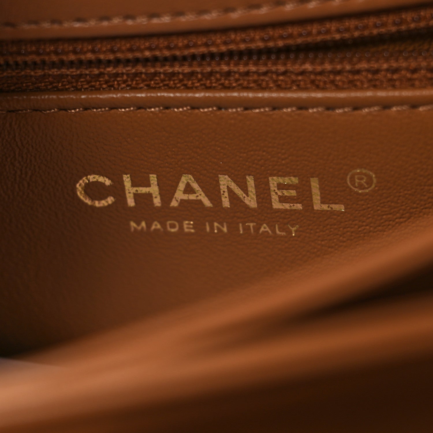 Chanel Lambskin Quilted Small Trendy CC Dual Handle Flap Bag Camel