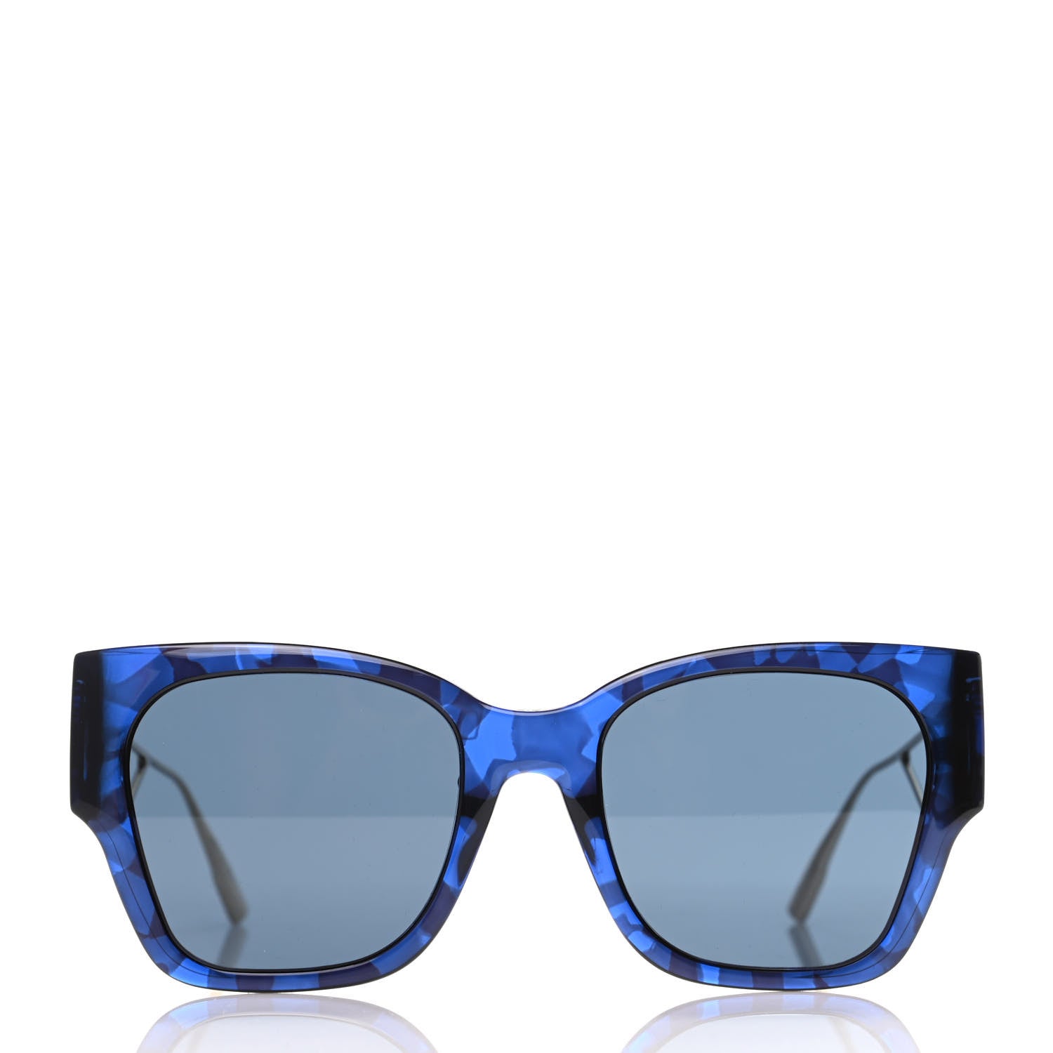 Christian Dior Acetate Rectangular 30 Montaigne 1 Sunglasses Blue 2 of 7