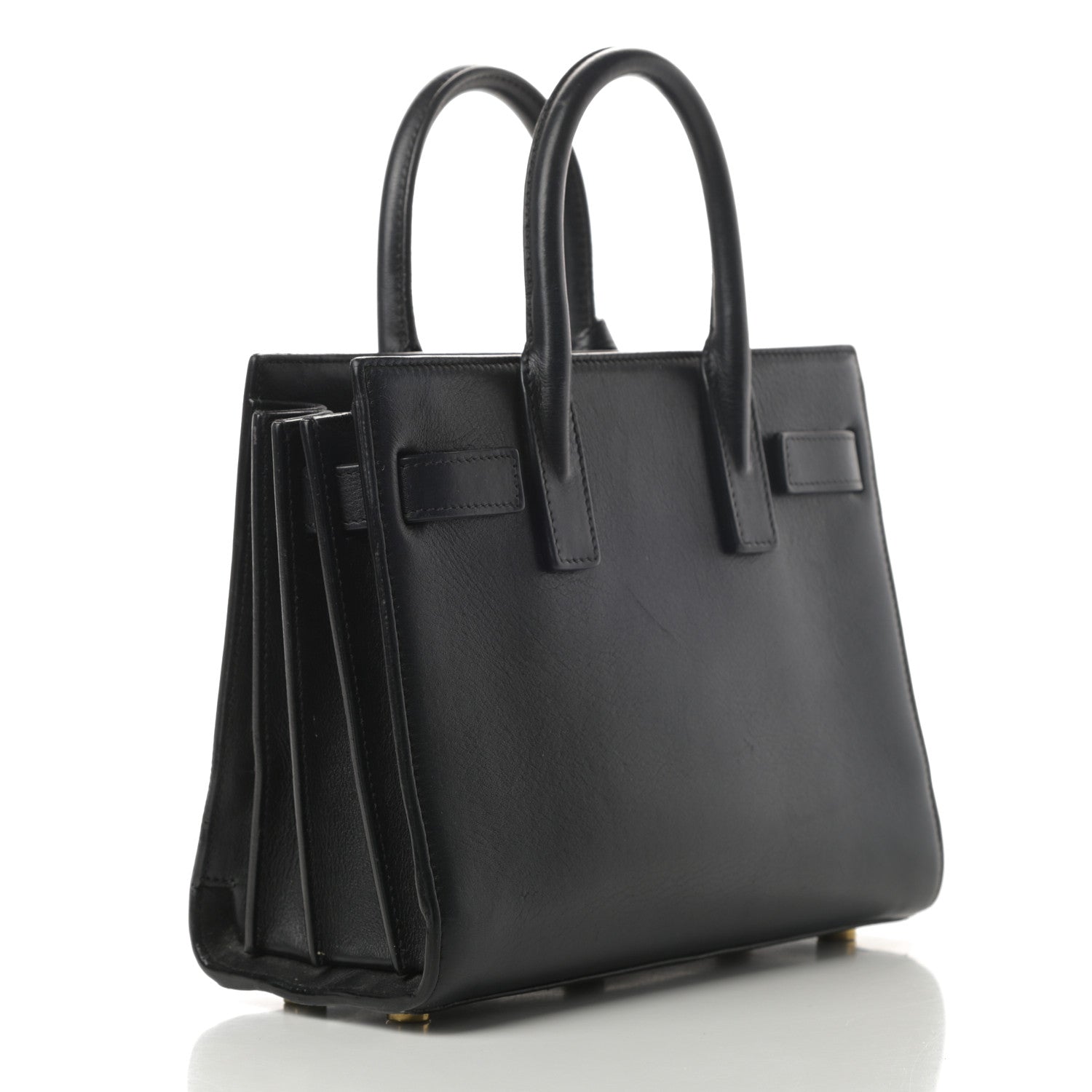 Saint Laurent Calfskin Sac De Jour Black 3 of 12