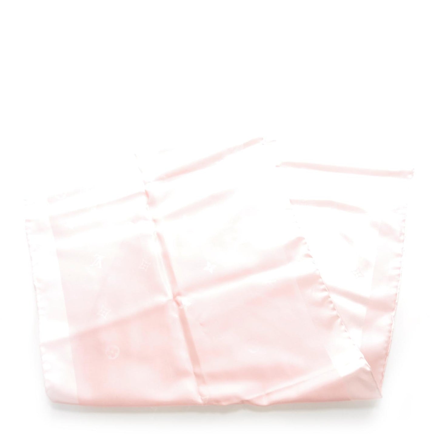 Silk Monogram Capri Scarf Pink