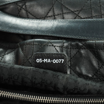 Christian Dior Lambskin Cannage Soft East West Tote Black 7 of 7